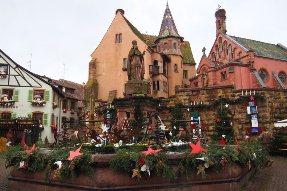 pueblos alsacia en navidad eguisheim